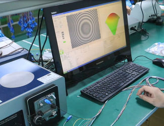 Shenzhen Chuanglixun Optoelectronic Equipment Co., Ltd. linha de produção da fábrica