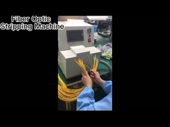 Velocidade ajustável eficiente alta da máquina do cabo de remendo da fibra ótica de RoHS FTTH