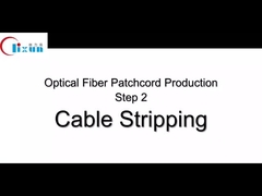 Máquina de descascamento automática do cabo de fibra ótica
