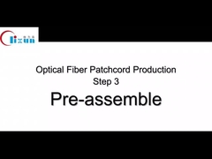 IEC Standard SC PC Fiber Patch Cord Connectors para saltadores de fibra de 0,9/2,0/3,0 mm