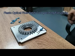 Fibra óptica de plástico para polir cordões de patch Fixtures Jig