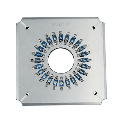 Dispositivo elétrico de lustro 174mmx174mmx26mm do cabo de remendo da fibra do conector do PC do LC