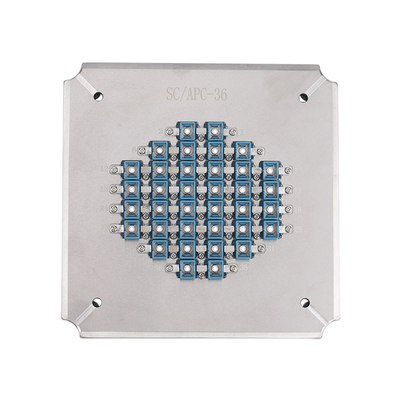 Dispositivos elétricos de lustro de lustro de fibra ótica do conector do APC 36 da fibra ótica do SC APC-36 do gabarito