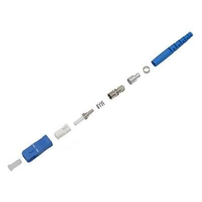 Conector simples Singlemode 2.0mm/3.0mm da fibra ótica do PC do SC de FTTH