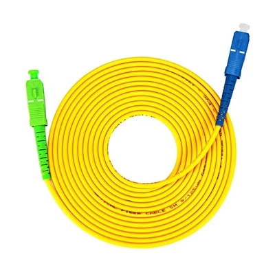 SC LC 0,9 modo de cabo de remendo da fibra ótica de 2,0 3.0mm único para interno o、