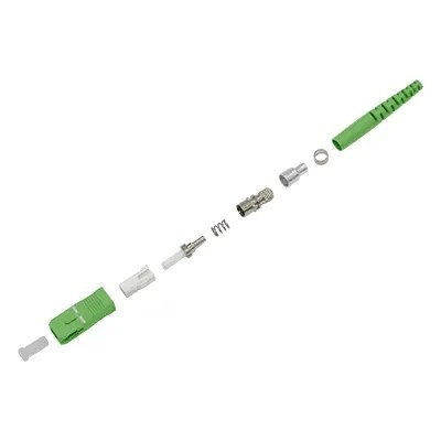 tipo do SC APC dos conectores do cabo de remendo da fibra de 0.9mm 2.0mm 3.0mm para FTTX