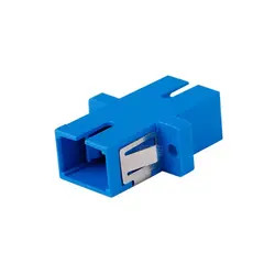 Adaptador ótico da fibra do SC UPC, adaptador simples da fibra ótica de FTTH