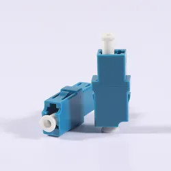 Da palavra simples cerâmica do adaptador da fibra ótica da luva do ST FC do SC do LC modo frente e verso único multi