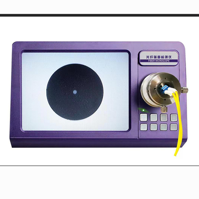 Verificação integrada Desktop do inspetor 3W de Endface da fibra do microscópio auto