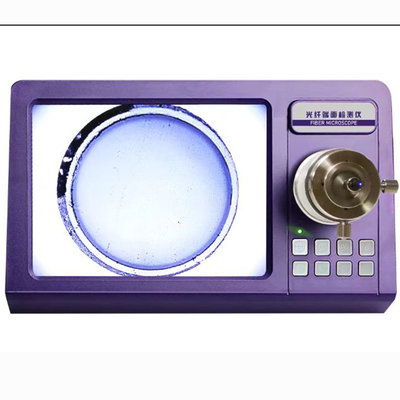 Microscópio de inspeção de fibra óptica CLX-7000 3W Operação conveniente para Inspetor de face final 400x