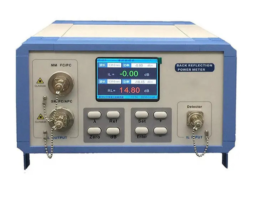 Verificador da perda de retorno da perda de inserção da máquina da fabricação do cabo de remendo da fibra do ABS