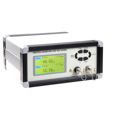 máquina ótica do verificador da perda de retorno da inserção da fibra da elevada precisão de 3kg EXW FTTH AC260V