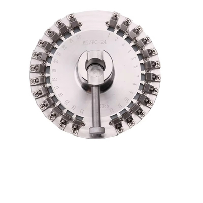 Clixun MPO MT PC Ferrulas Fibras Ópticas Fixtures Polishing Jig machine 24 Ferrules Fibras Polishing Jigs