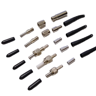 SMA 905 Conector de Fibra Óptica Ferrule/Adaptador de metal para cordão de remendo de 200um 300um 400um 600um