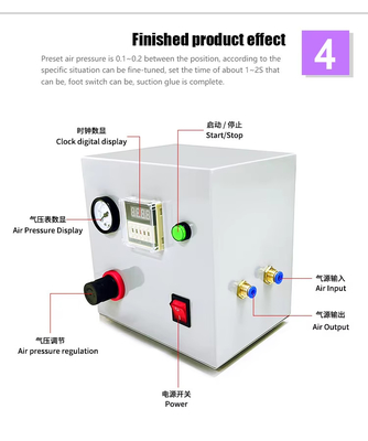 CLX-MC02 Máquina de sucção de cola de conector de fibra óptica MPO/MTP