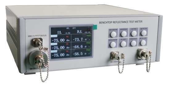 Equipamento de Fibra Óptica Tester de Perdas de inserção e retorno de Fibra Óptica Estação de ensaio IL&RL e Tester Rl Il