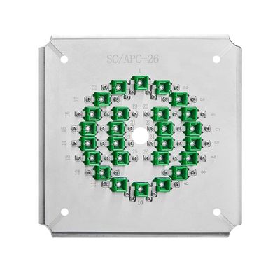 26 Core SC APC Polishing Fixture with APC Return Loss ≥60dB and Insertion Loss ≤0.20dB for FTTH Use