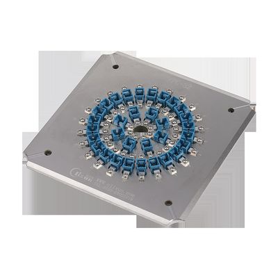 174*174*26mm Fiber Optic Polishing Fixture with 1.5 kgs Weight and Insertion Loss ≤0.20dB for SC UPC Connectors