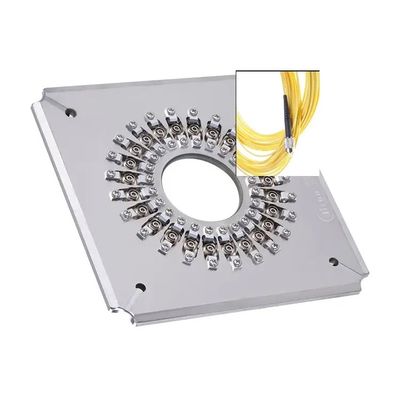 24 Port FC UPC Connector Polishing Fixture with High Stability and Good Surface Quality for Easy Jig Changes