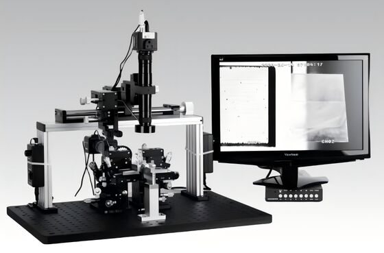 CLX Alta Precisão ±0.1μm Sistema de Acoplamento Óptico de Sete Eixos PLC Auto-Pair Equipamento de Alinhamento de Fibra para Comunicação Óptica