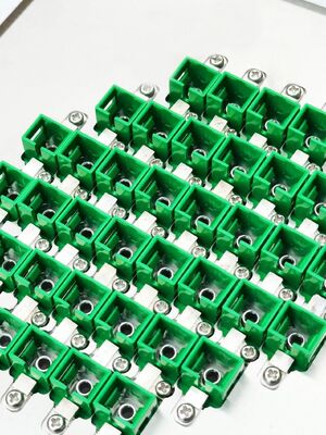 36 Posições Jig de polimento de fibra óptica com aço inoxidável endurecido S2316 para APC Perda de retorno ≥ 60dB