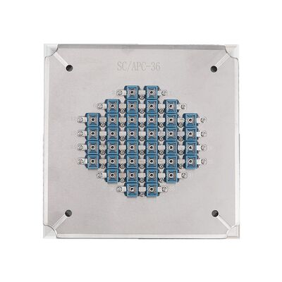 36 Posições Jig de polimento de fibra óptica com aço inoxidável endurecido S2316 para APC Perda de retorno ≥ 60dB