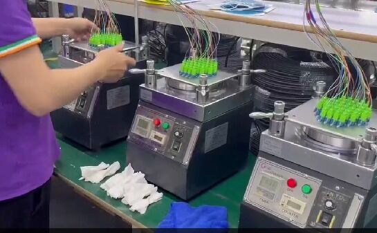 Jig de polir de fibra óptica com aço inoxidável endurecido para moagem de alta eficiência