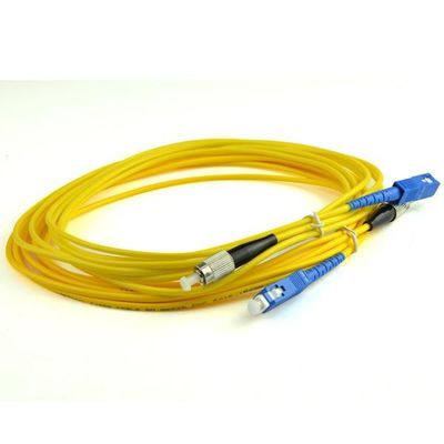 Sc exterior da gota do cabo de remendo da fibra ótica de ROHS ao cabo de remendo 3.0mm de Fc 2m