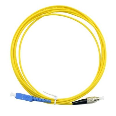 Sc exterior da gota do cabo de remendo da fibra ótica de ROHS ao cabo de remendo 3.0mm de Fc 2m