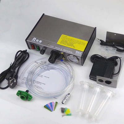 Equipamento distribuidor da cola Epoxy semi automática da fibra da virola da máquina da injeção da cola Epoxy da fibra