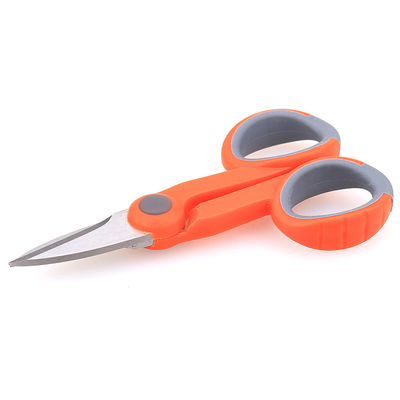 Cortador de Kevlar das ferramentas do cabo de fibra ótica da laranja 14.5cm para a ligação em ponte da trança da fibra