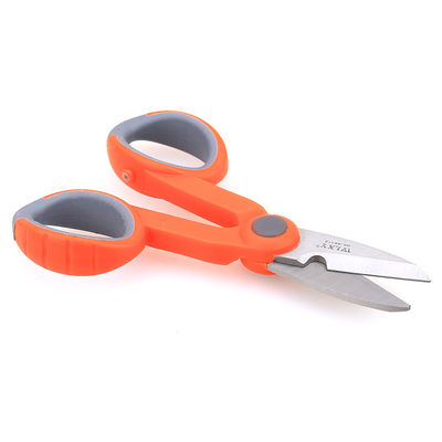 Cortador de Kevlar das ferramentas do cabo de fibra ótica da laranja 14.5cm para a ligação em ponte da trança da fibra