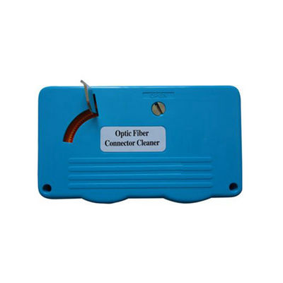 Líquido de limpeza de fibra ótica do conector de D4/MU/LC/MT/DIN, líquido de limpeza plástico da gaveta da fibra ótica