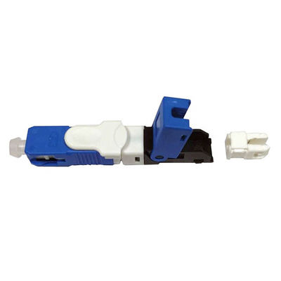 Os conectores de fibra ótica plásticos de FTTH, 2*3mm rápidos conectam conectores da fibra ótica