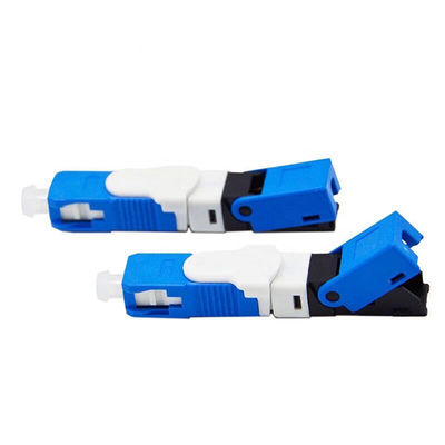 Os conectores de fibra ótica plásticos de FTTH, 2*3mm rápidos conectam conectores da fibra ótica