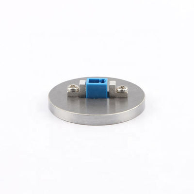 Mão de fibra ótica que lustra UPC Lc que lustra Puck Disc Stainless Steel