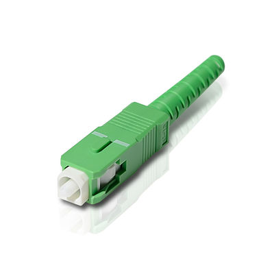 Bota do conector 5.0mm do canal da fibra do conector PBT do Sc da fibra do único modo da elevada precisão