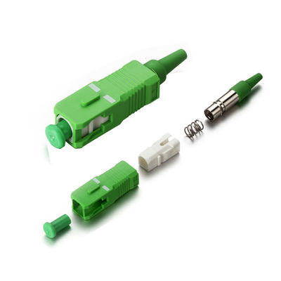 conector simples do Sc de Kit Strong Compatibility PBT APC do conector da fibra ótica 1310/1550nm