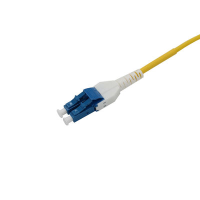 Conector frente e verso do LC do cabo de fibra ótica SM/OM3/OM4 para cabo de remendo blindado