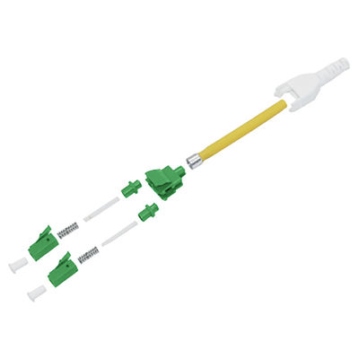 Puxe o conector DX milímetro OM3 OM4 3.0mm do Lc Uniboot da prova
