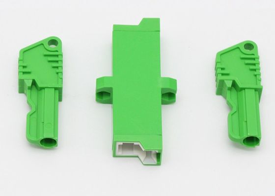 Adaptadores cerâmicos LC da fibra ótica da luva da manutenção programada SX 2.5mm para a indústria Aero