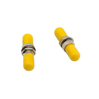 Repetibilidade alta do acoplador simples da fibra dos adaptadores da fibra ótica do ST da manutenção programada do UPC