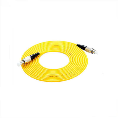 Sc amarelo Upc da fibra ótica G657A2 ao cabo simples do único modo de cabo de remendo do Sc Apc