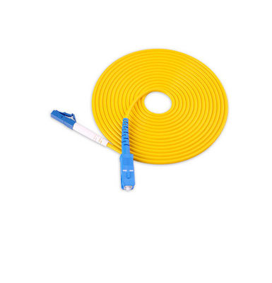 Ligação em ponte de LAN Single Mode Optical Fiber, cabo de remendo da fibra do Sc Lc do equipamento de teste