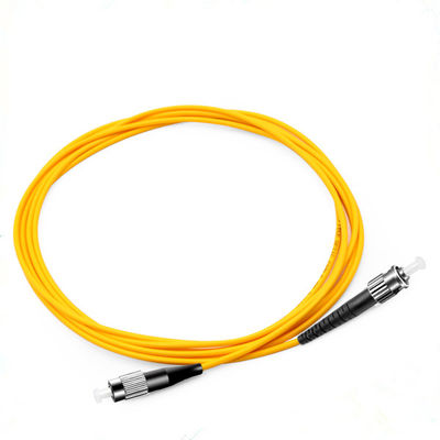 Cabo do remendo da fibra do único modo da manutenção programada 2.0mmx3m, ligação em ponte simples da fibra do ST de FC
