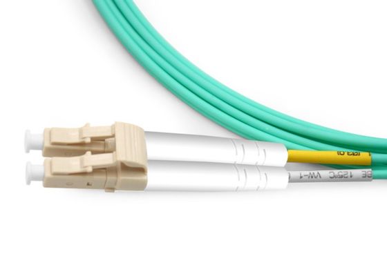 St frente e verso 2m multimodo da fibra ótica de 2.0mm perda de inserção do cabo de remendo OM3 do Lc à baixa