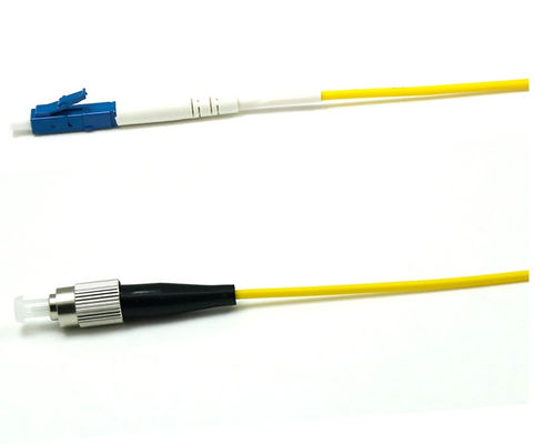 Ligações em ponte da fibra do único modo de cabo de remendo da fibra da manutenção programada 2.0mm Lc Fc