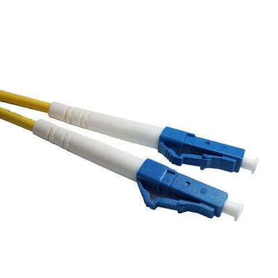 A rede do cabo de remendo da fibra ótica da manutenção programada do LC UPC cabografa a boa permutabilidade de 0.9mm/2.0mm/3.0mm