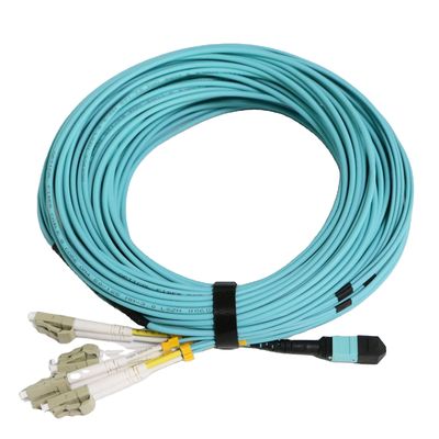 Cabo de remendo da fibra ótica OM4