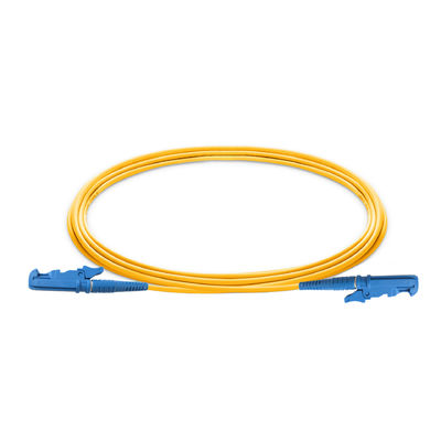 Único conector do UPC APC do único modo da trança da fibra ótica do núcleo E2000